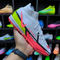 Nike Phantom GT2 Academy Dynamic Fit TF - Blanco/Naranja/Verde